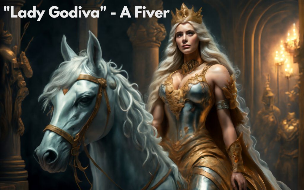 Lady Godiva - A Fiver cockney slang